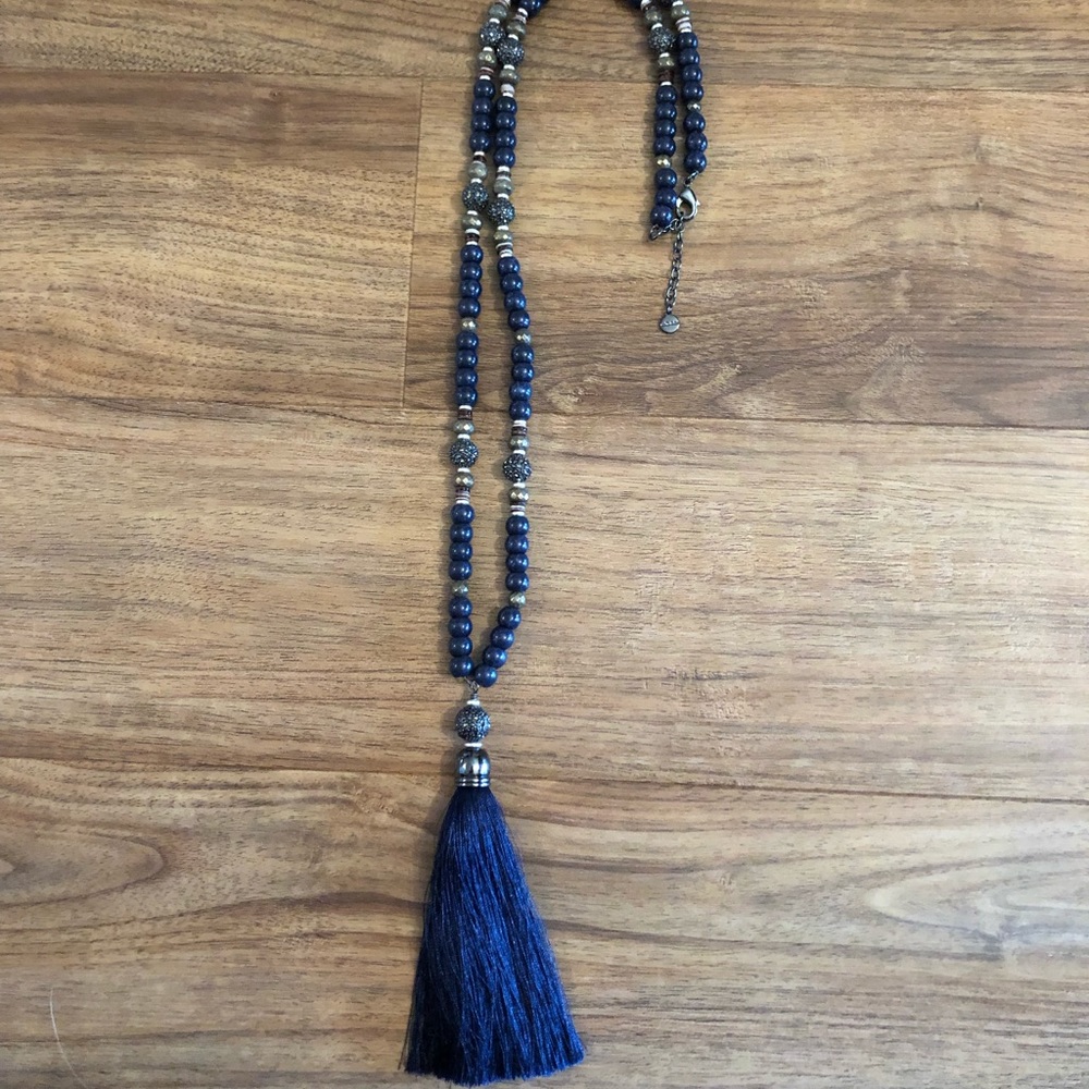 Stella and Dot Trove Tassel Necklace